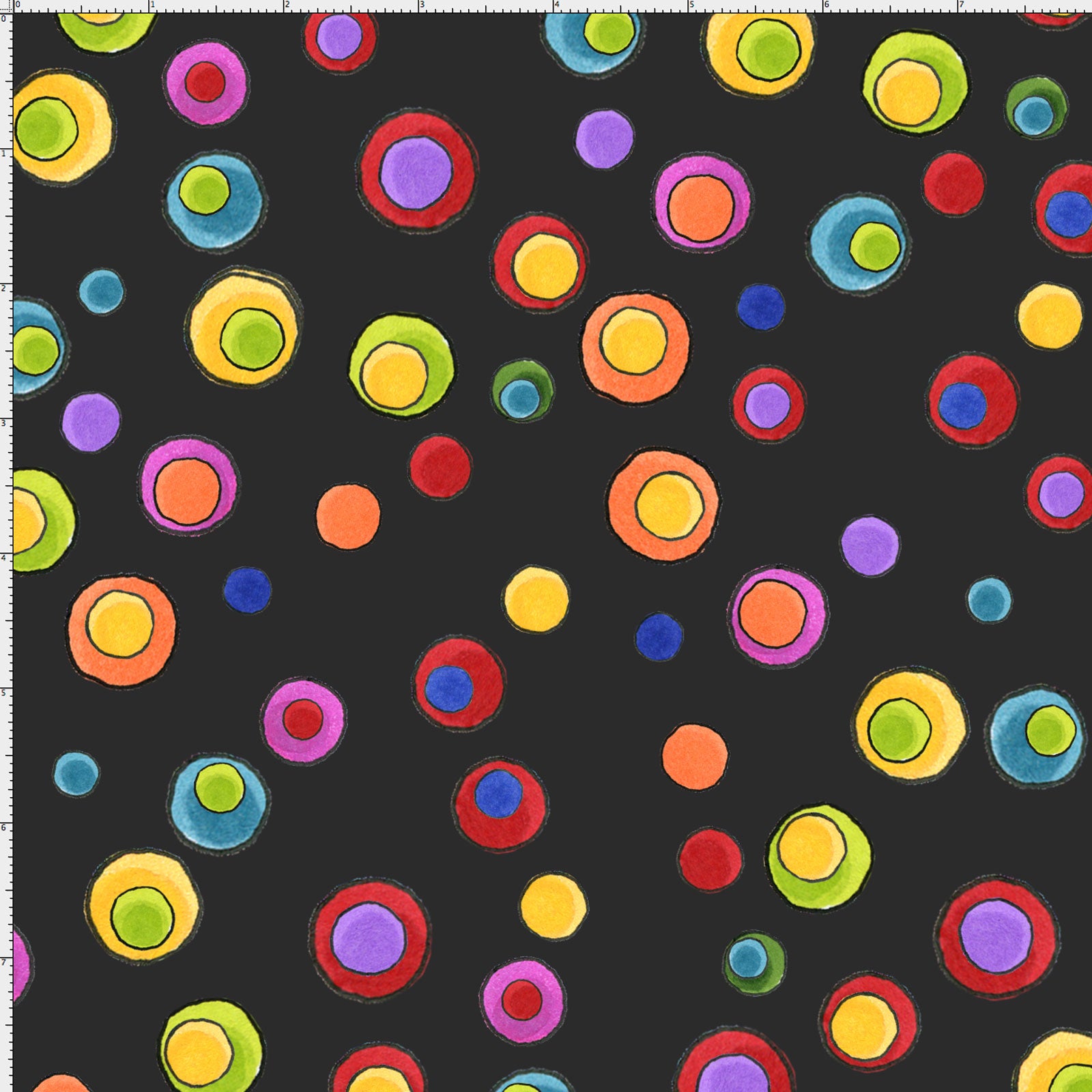 Olivette Black Fabric