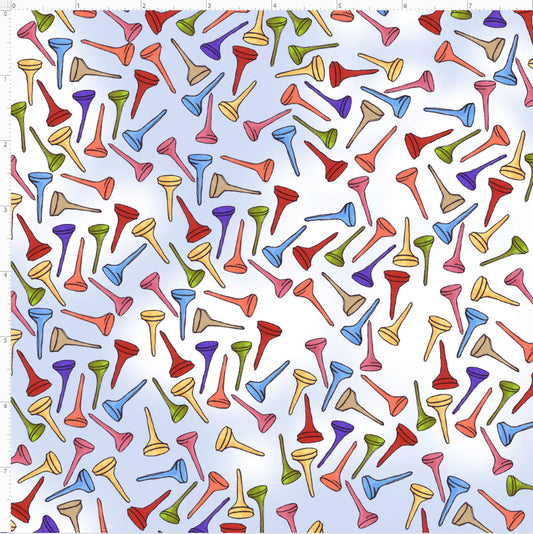Tee Time Blue Fabric