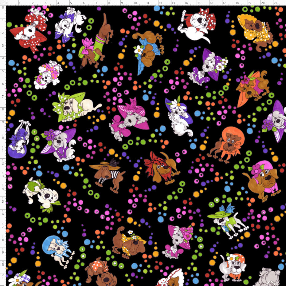 Spot the Dog Fabric