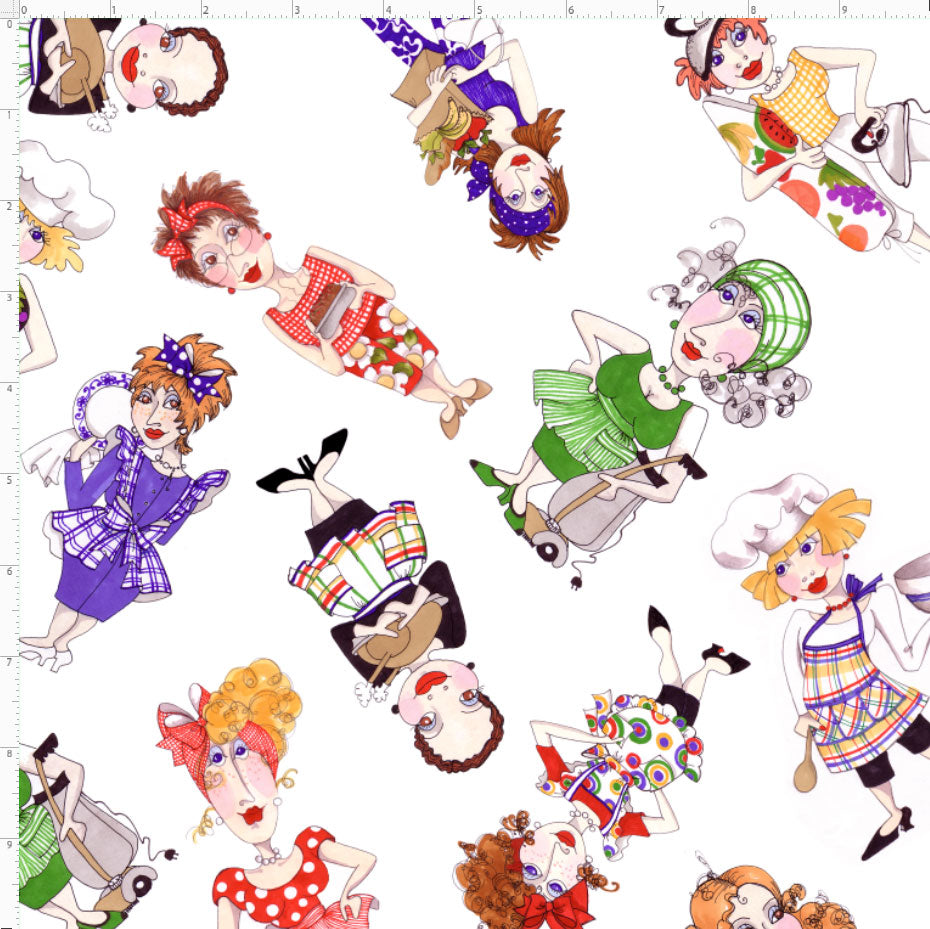 Ladies of the House Fabric
