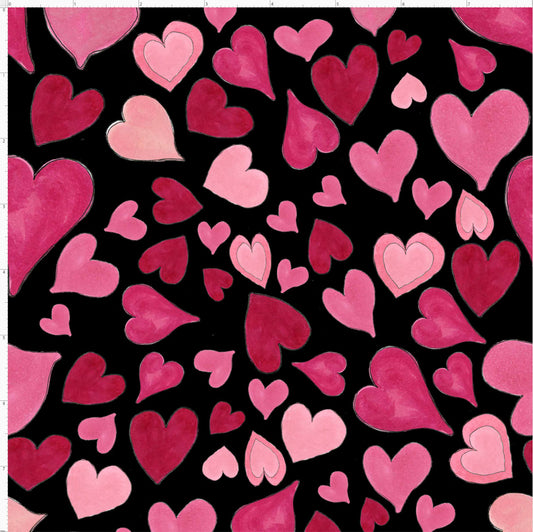 Heart Throbs Fabric