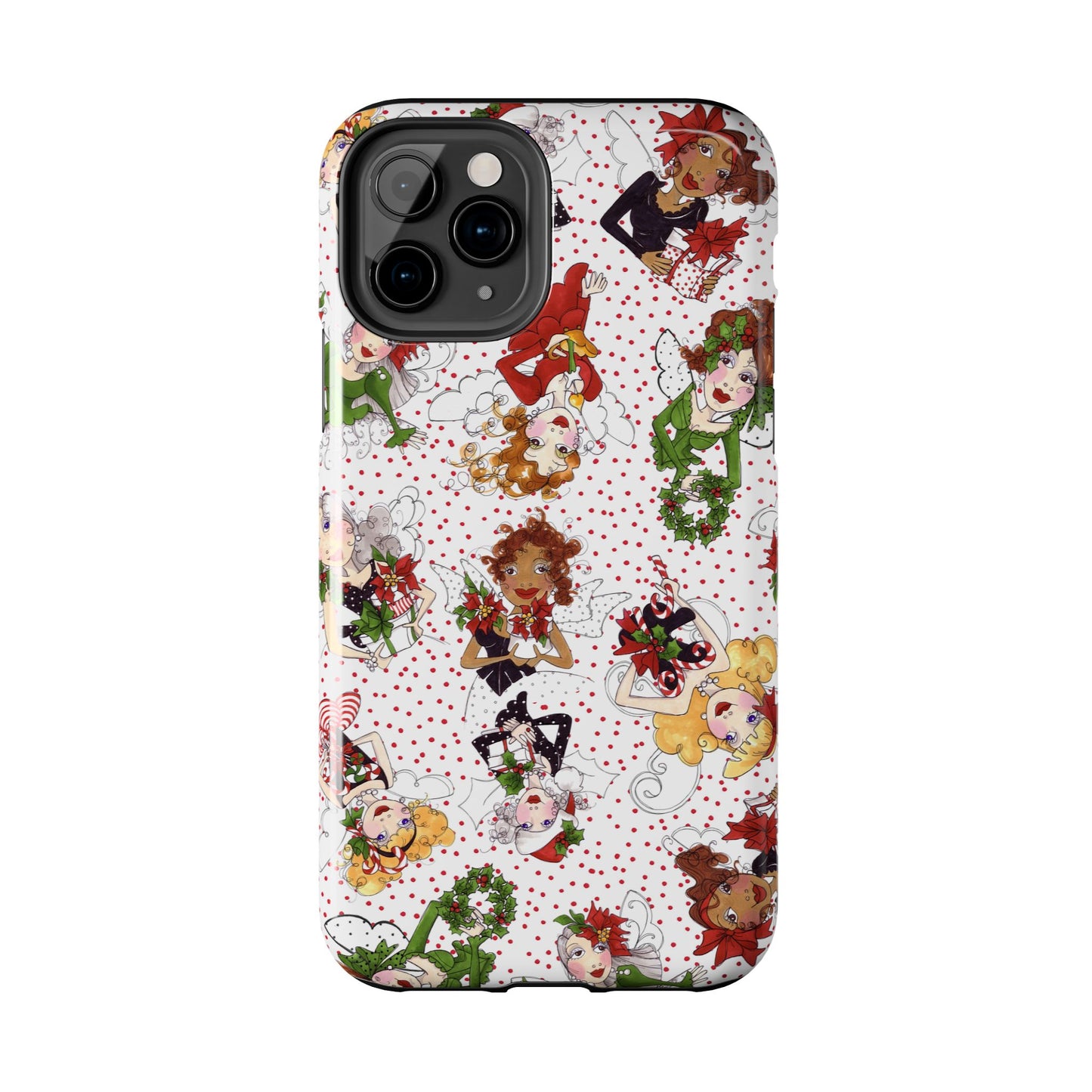 Fairy Toss White / Red Phone Case