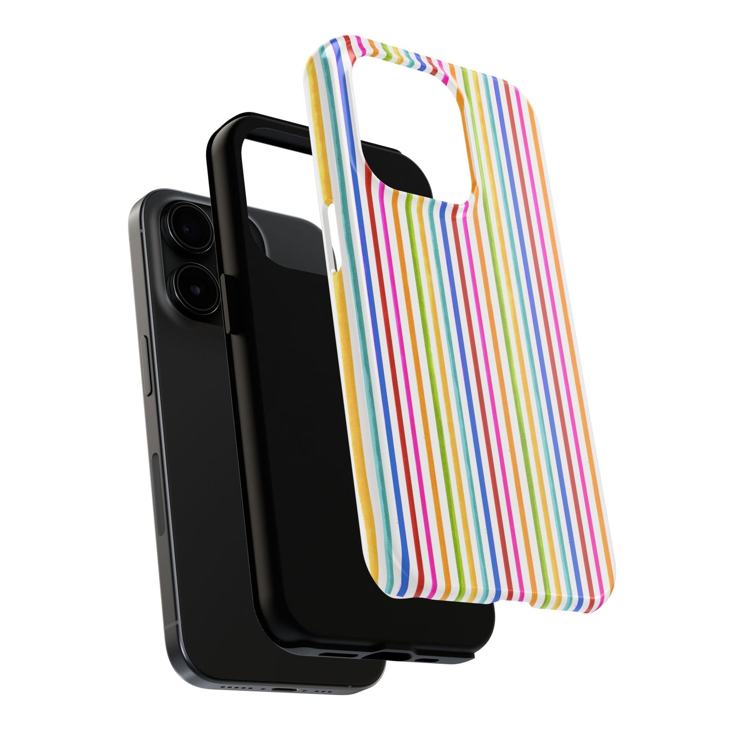 Cool Stripe White Phone Case