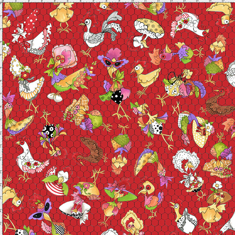 Coopers Red Fabric