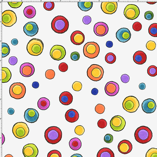 Olivette White Fabric