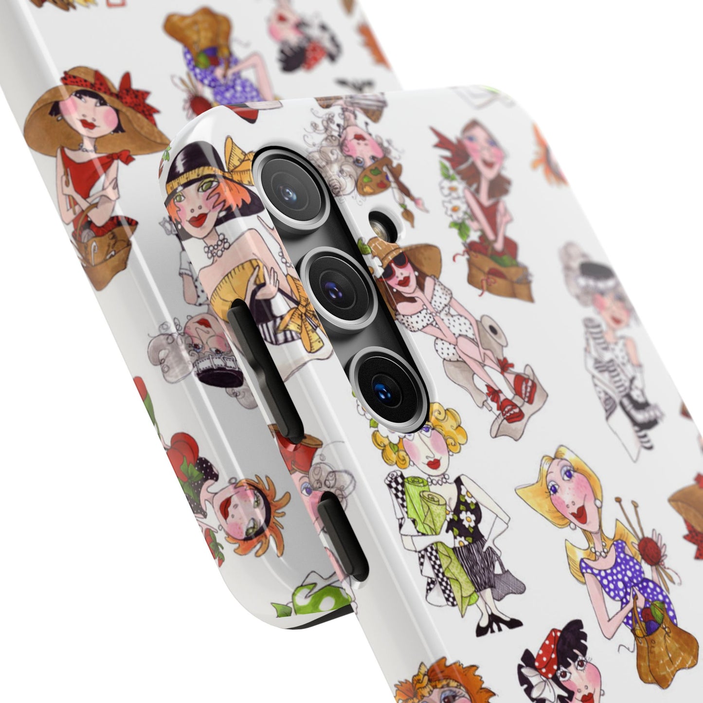 Creative Toss White Phone Case