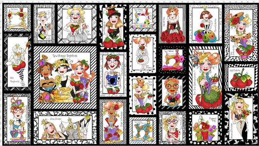 Sew Curious! Fabric Panel