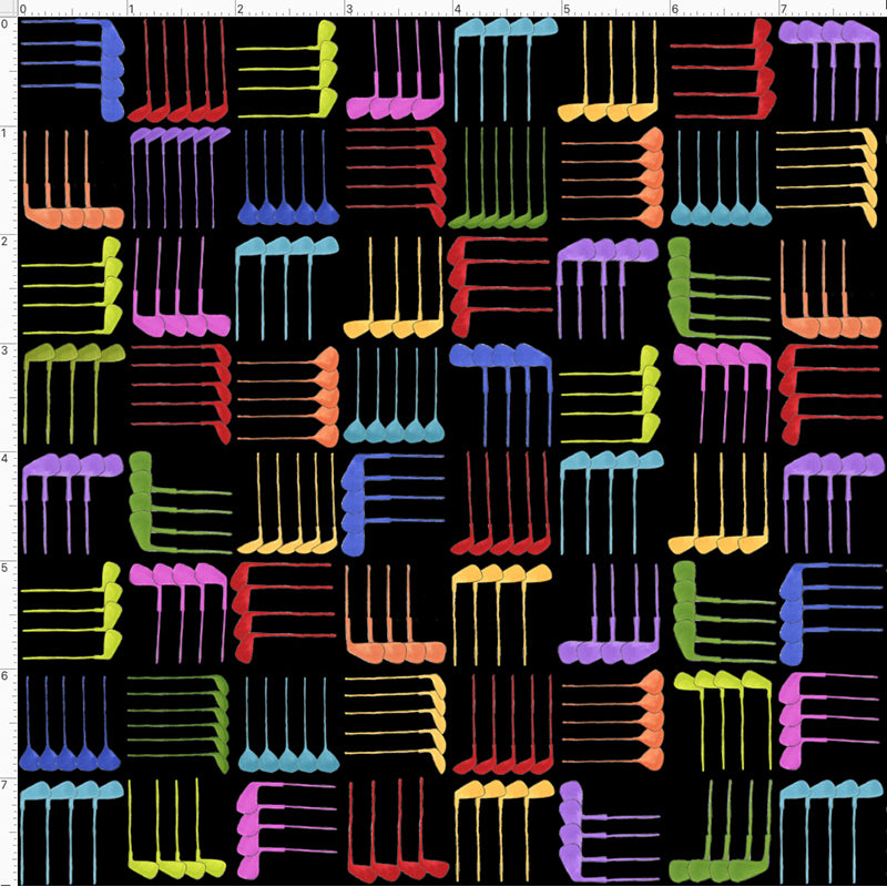Club Weave Black Fabric