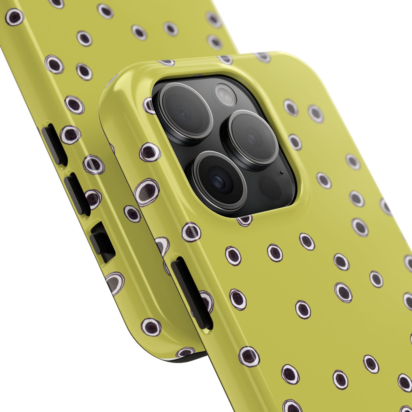 Halo Dots Green Phone Case