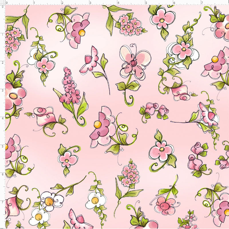 Flower Fabric - flower fabric designs by Loralie Harris – Loralie