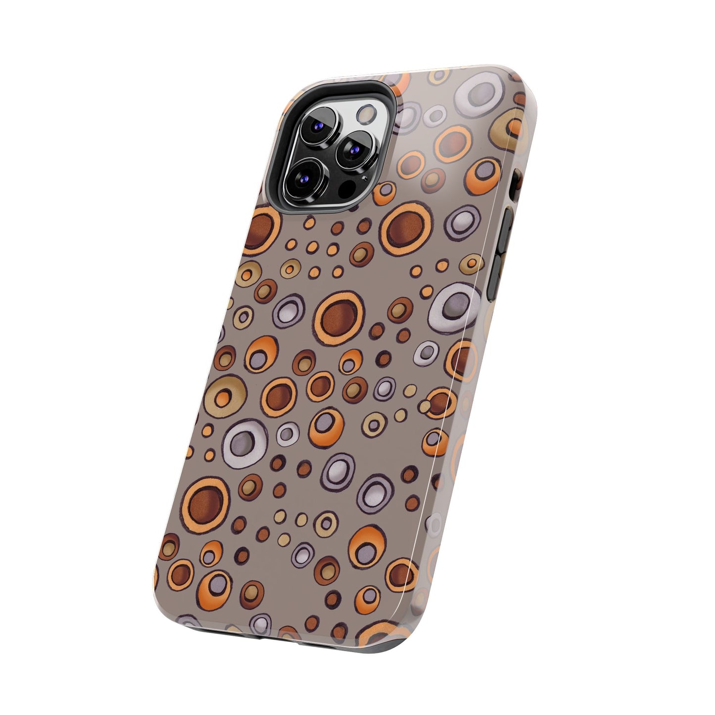 Doggy Dots Gray Phone Case