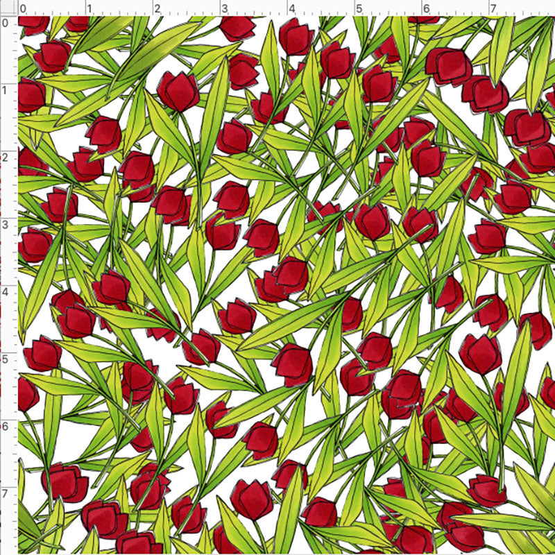Tulip Time Fabric