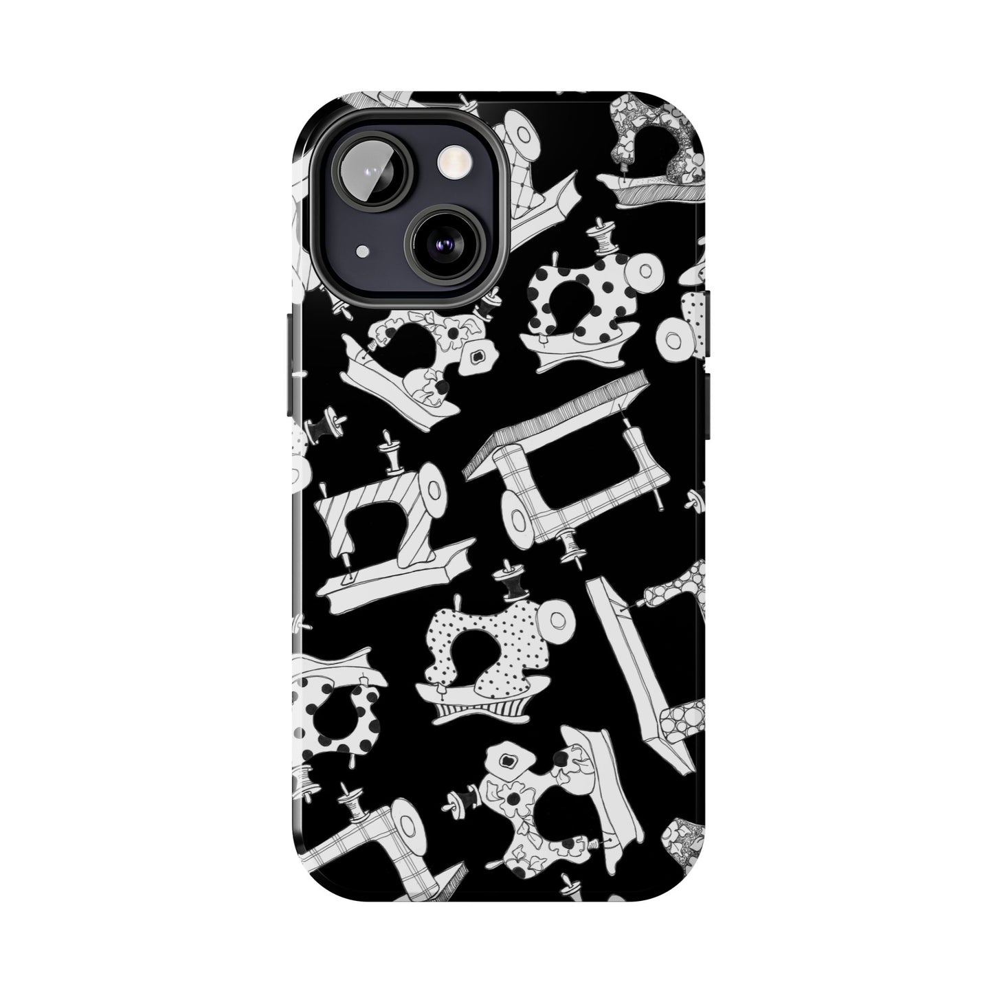 Sew Essential Black Phone Case