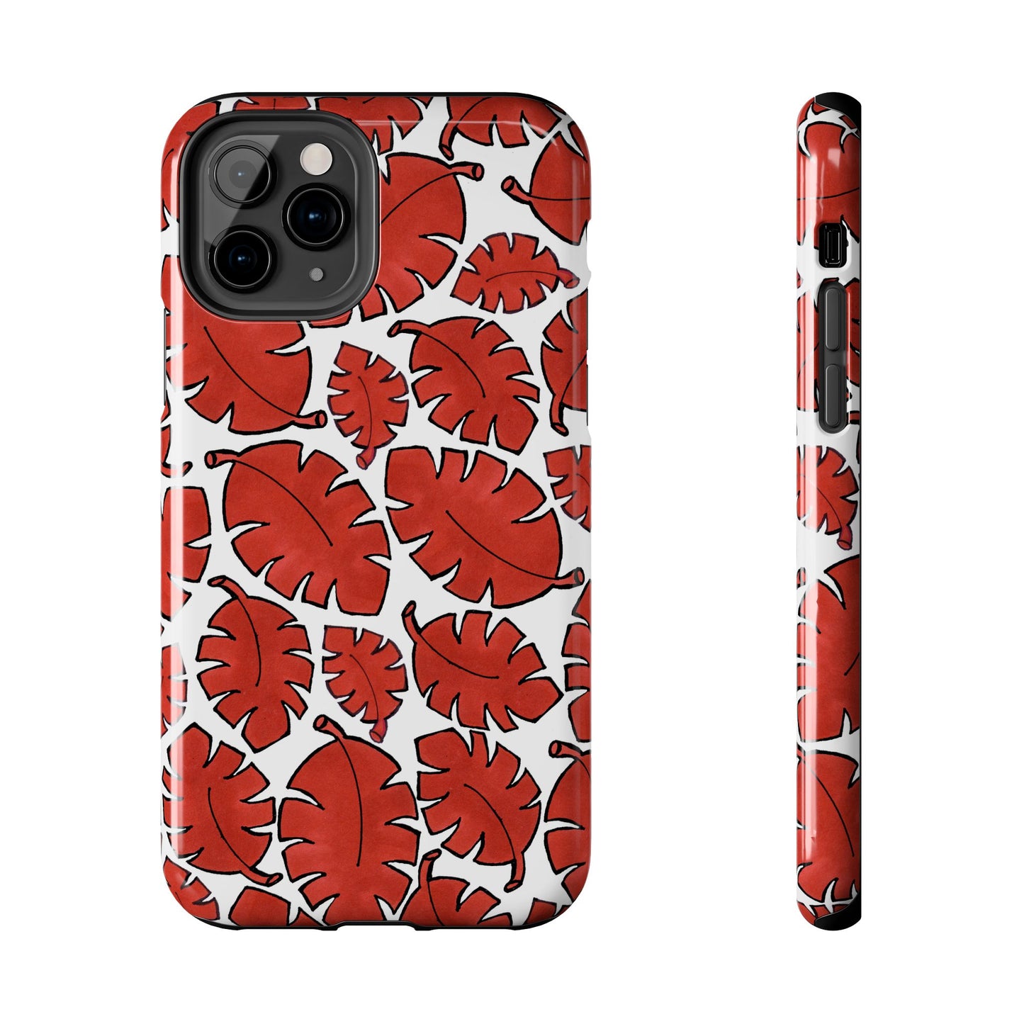 Red Bananas White Phone Case