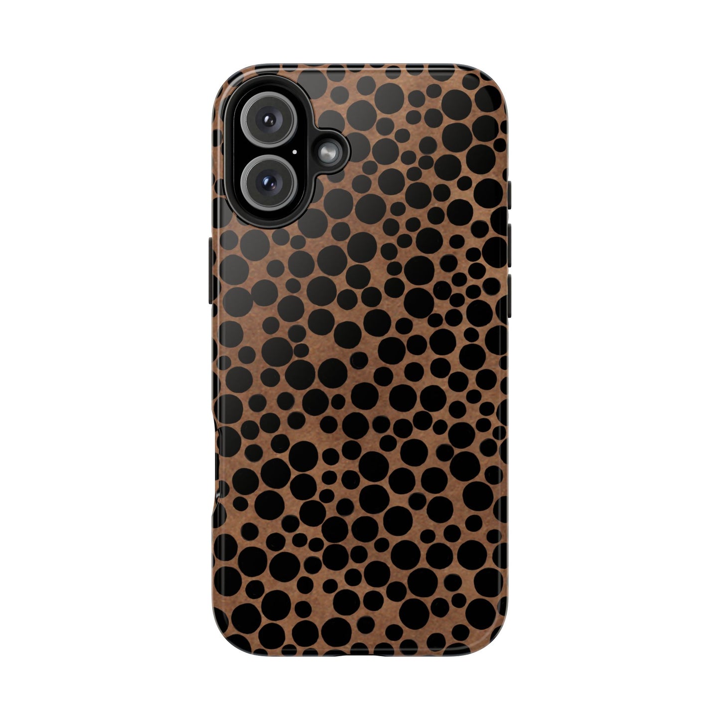 Felt Dots Caramel Phone Case