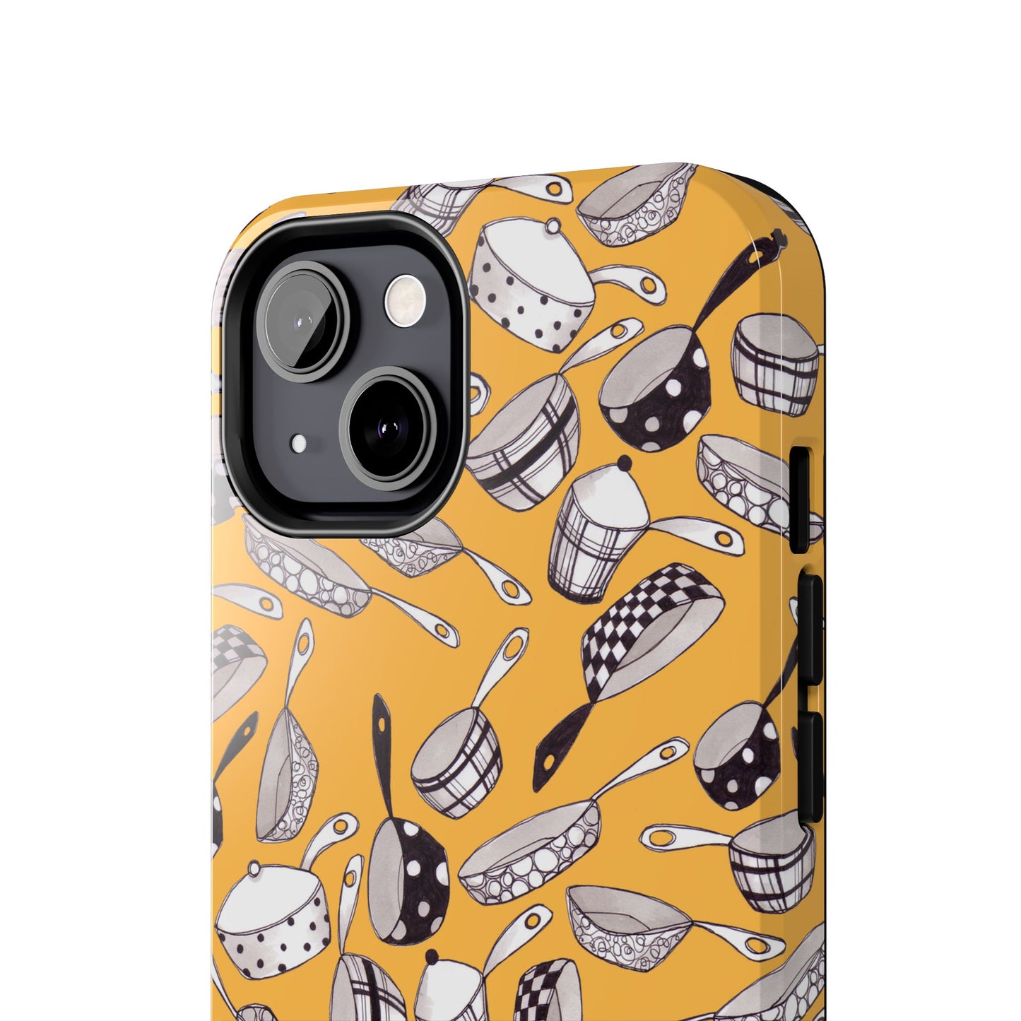 Pots & Pans Flyin' Yellow Phone Case