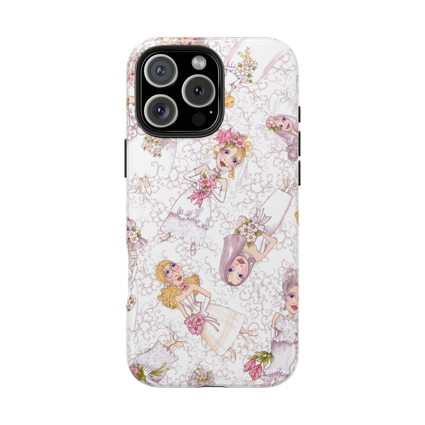 Bridal Scroll Phone Case