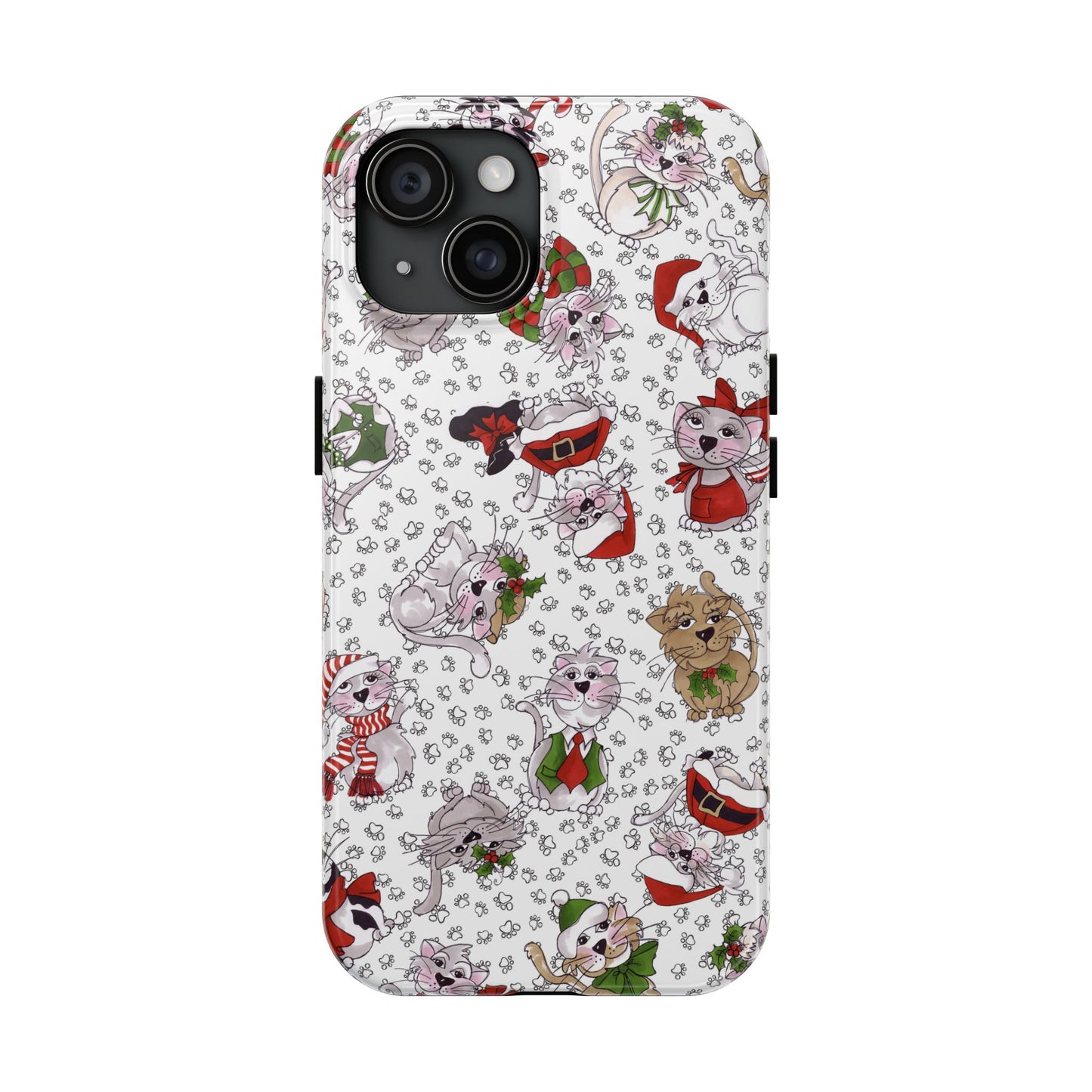 Kitty Blizzard White Phone Case