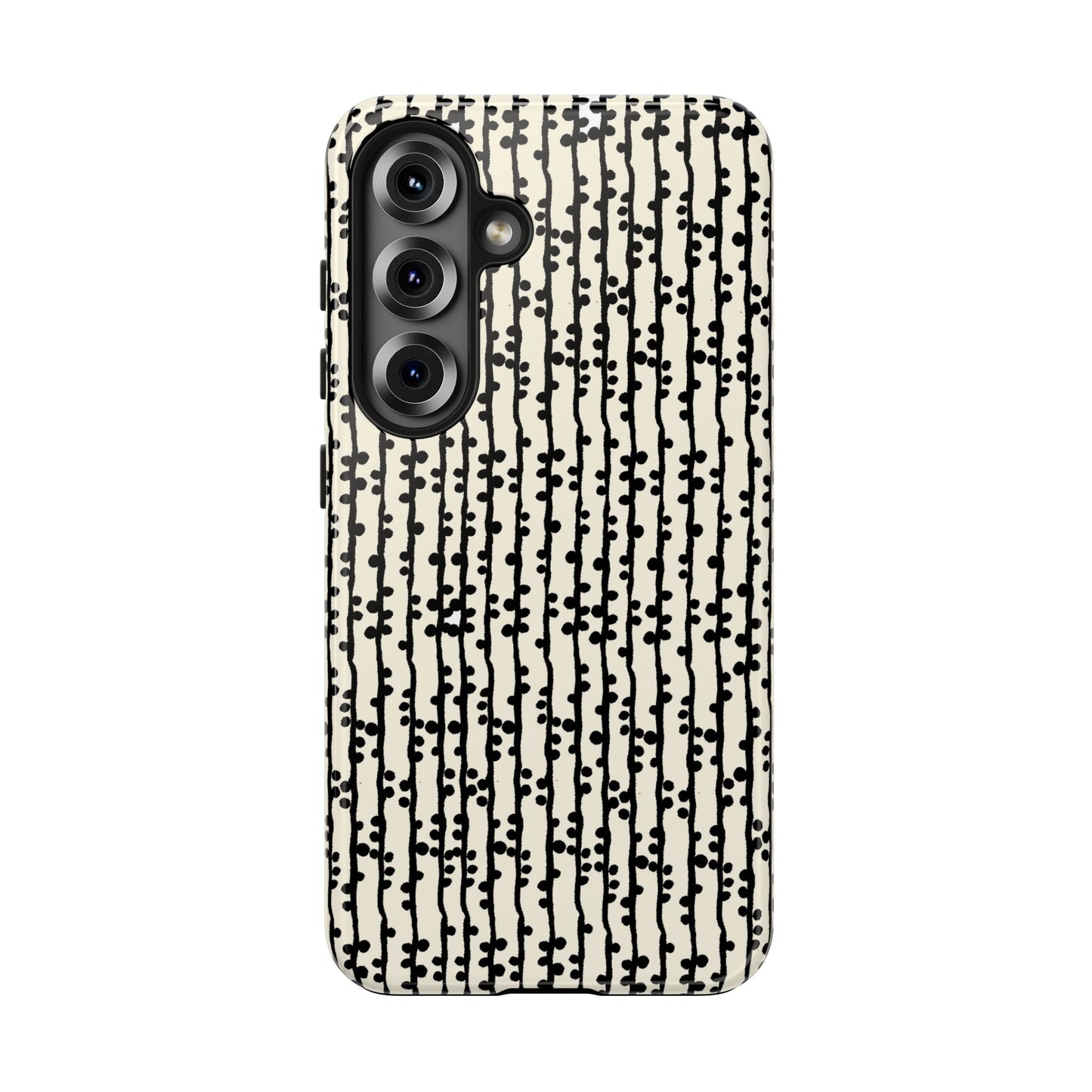 Loopy Stripe Bone Phone Case
