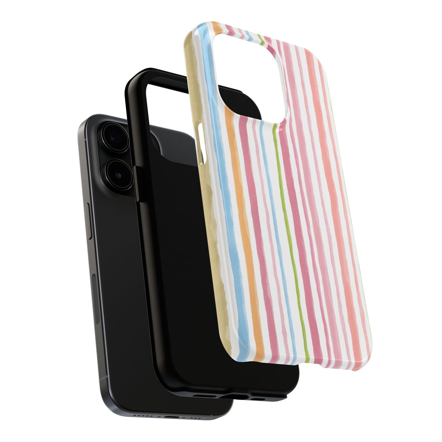 Swim Stripe Pastel Phone Case