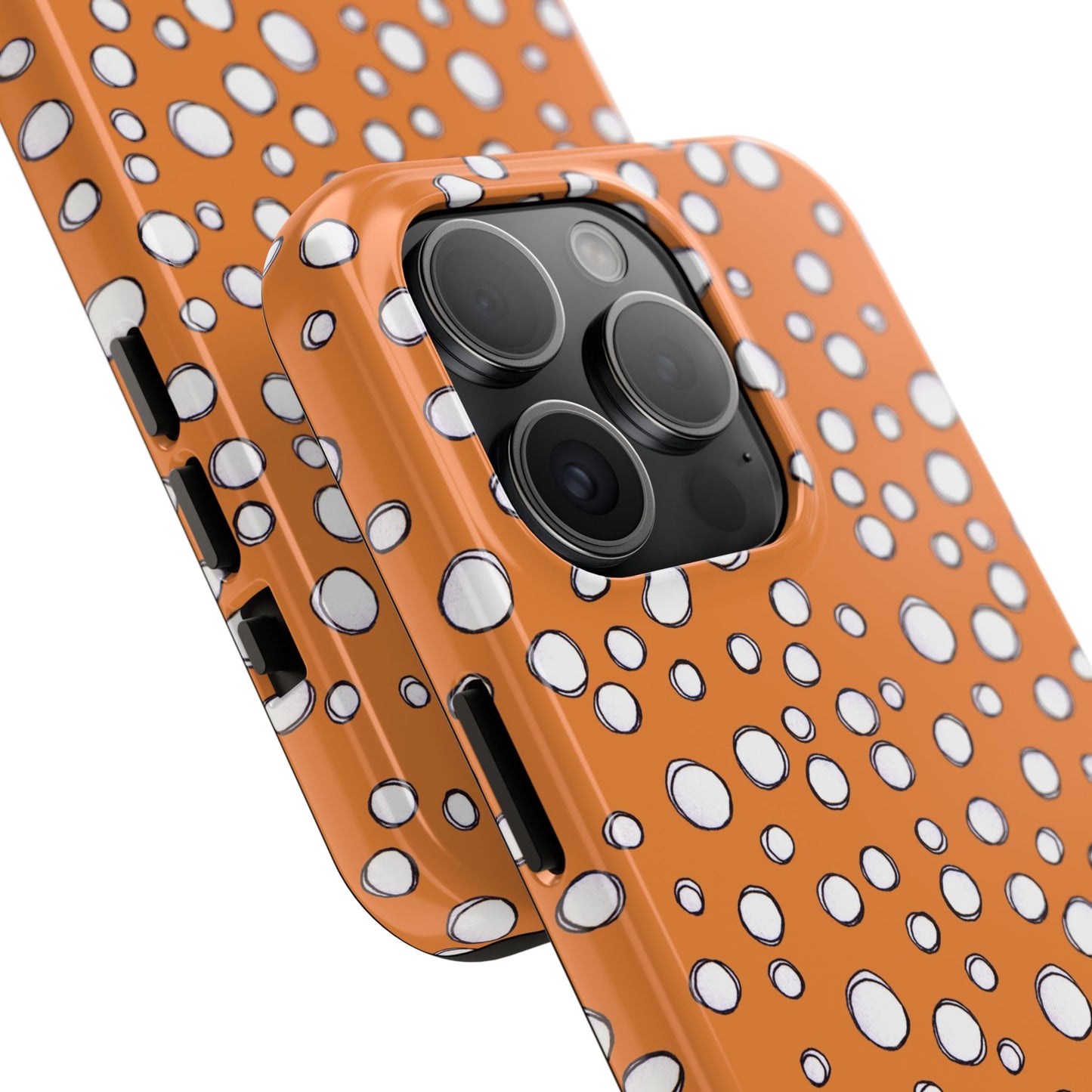 Pot Dots Orange Phone Case