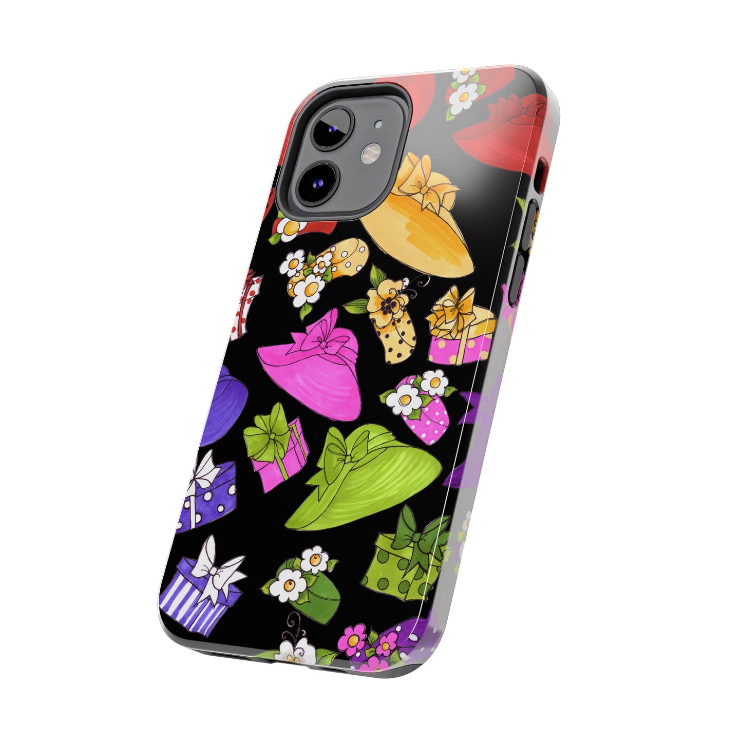 Accessories Tossed Black Phone Case