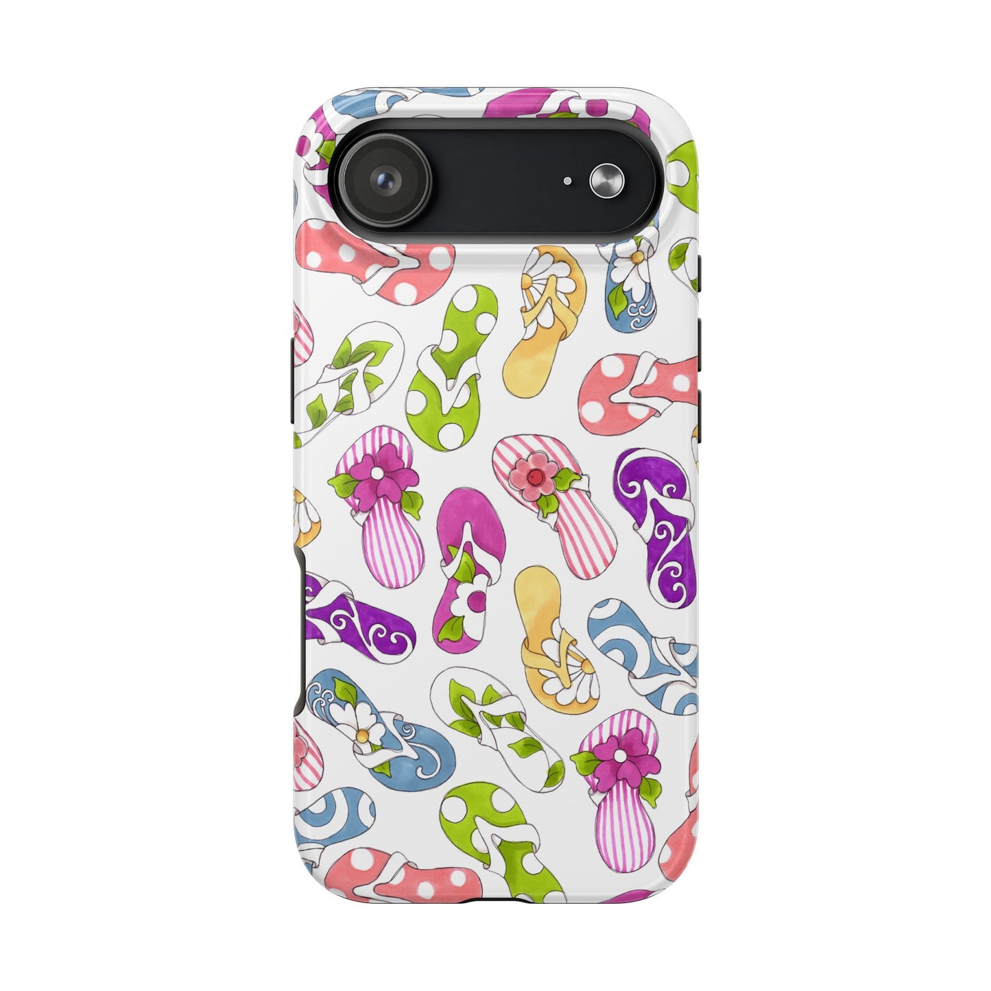 Flip Flops White Phone Case