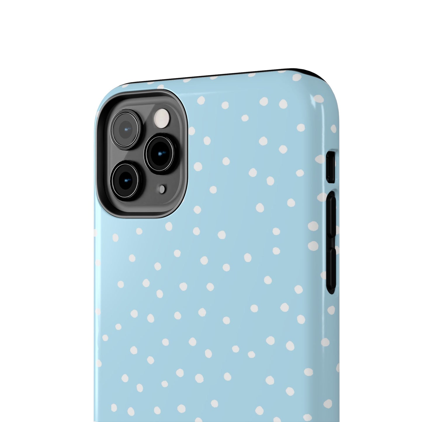 Dinky Dots Aqua / White Phone Case