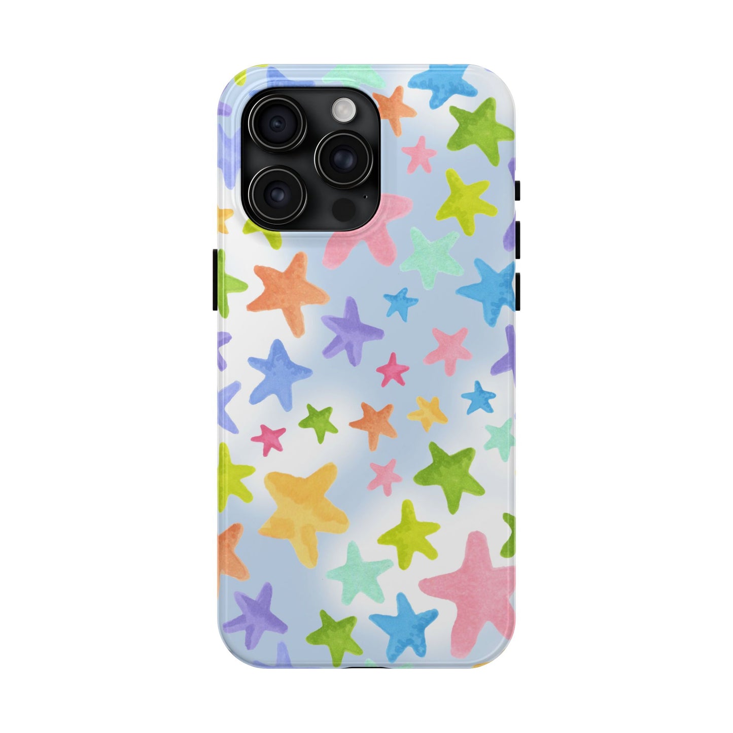 Happy Stars Blue Sky Phone Case
