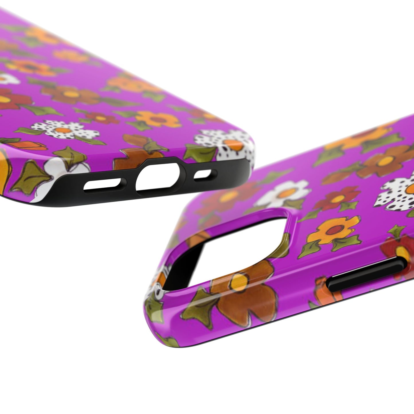 Spice Posie Magenta Phone Case