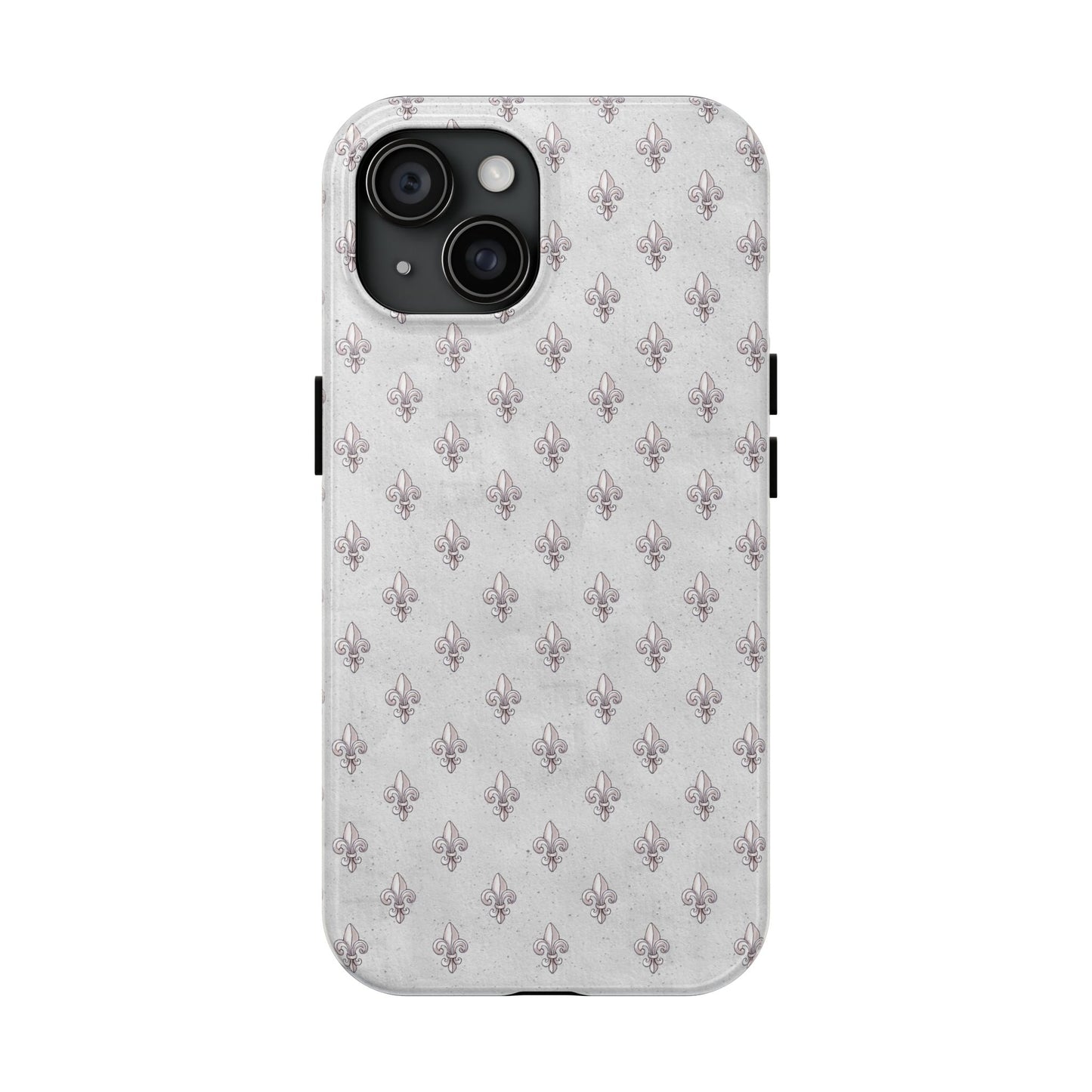 Fleurs Silver Phone Case