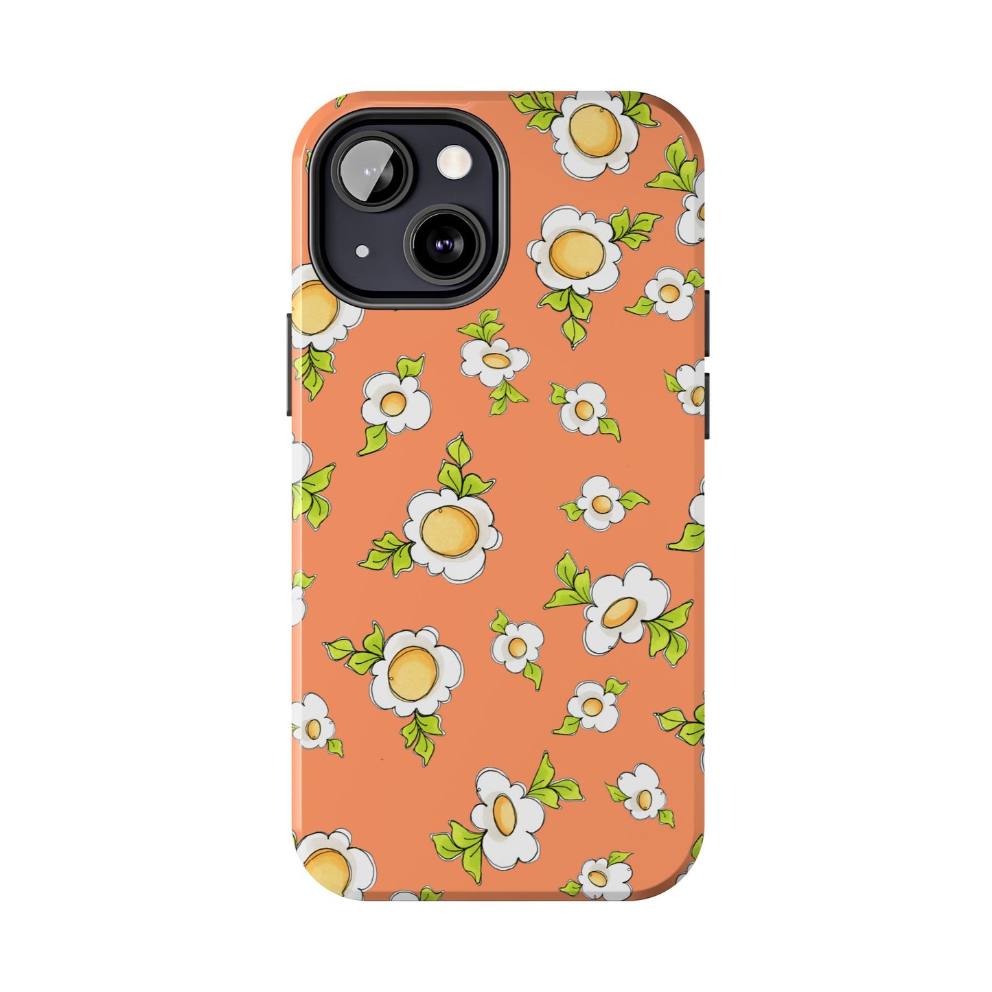 Daisy Love Orange Phone Case