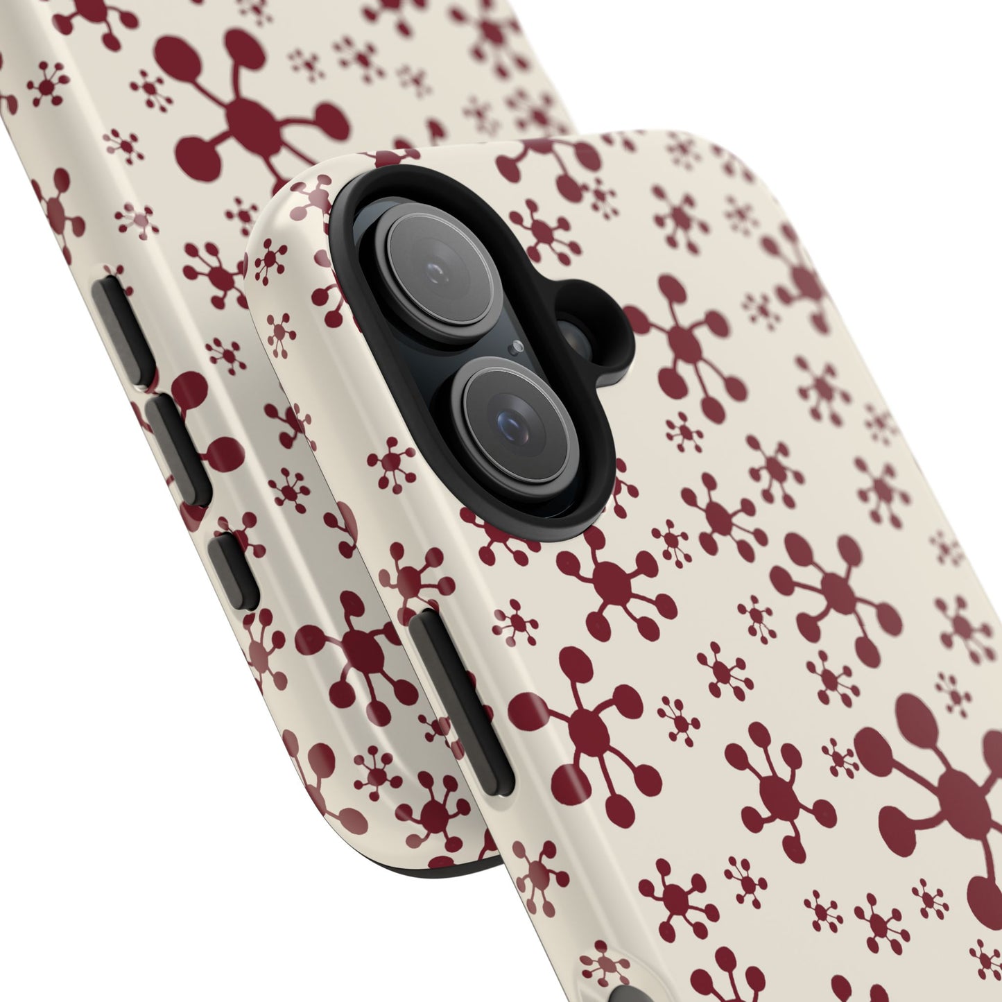 Jacks Ivory / Red Phone Case