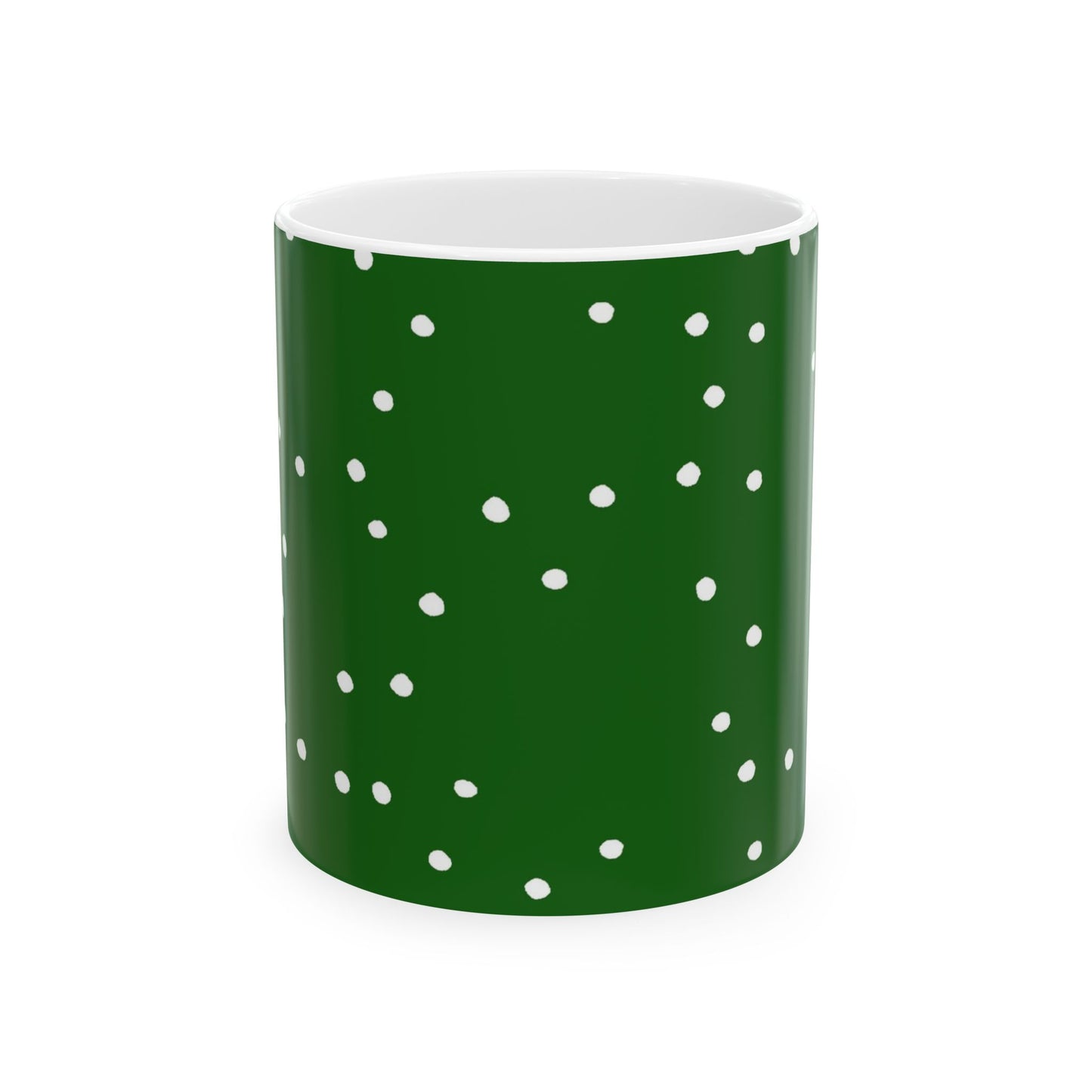 Star Dots Green Cup