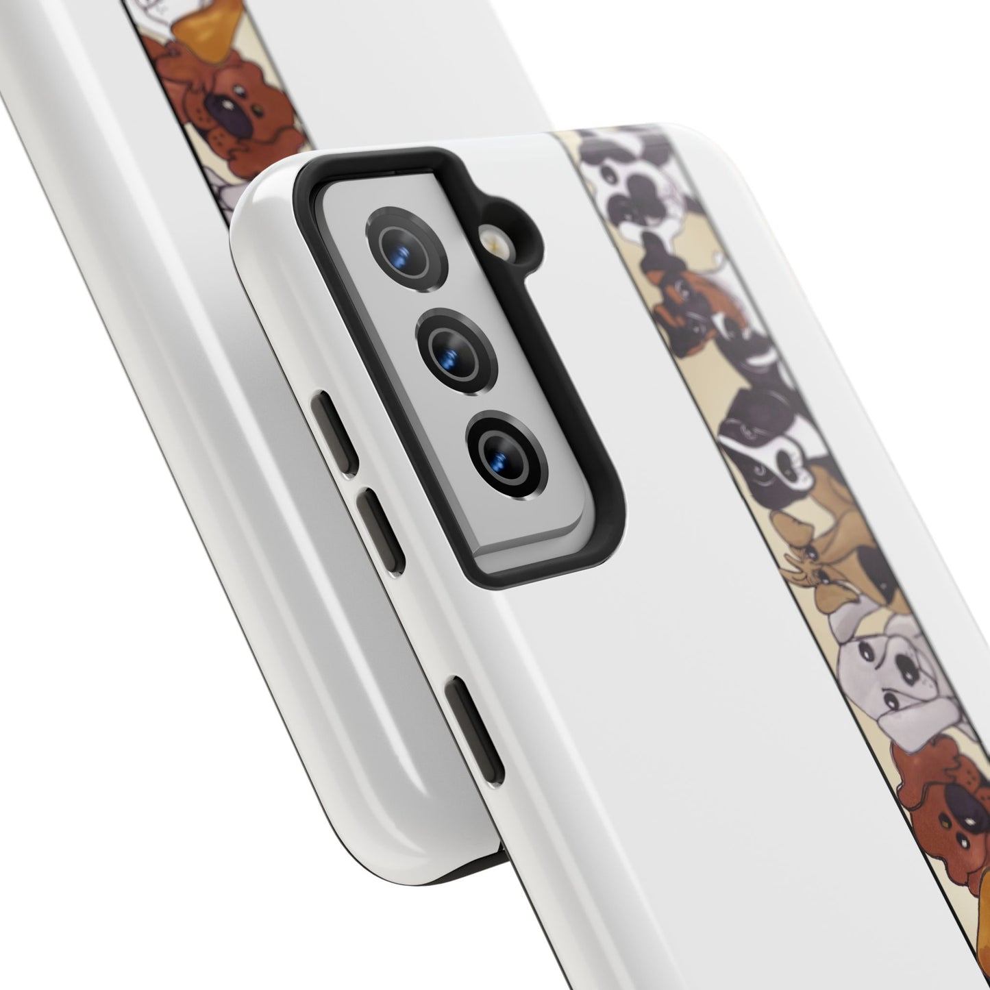 Doggie Delight Border Phone Case