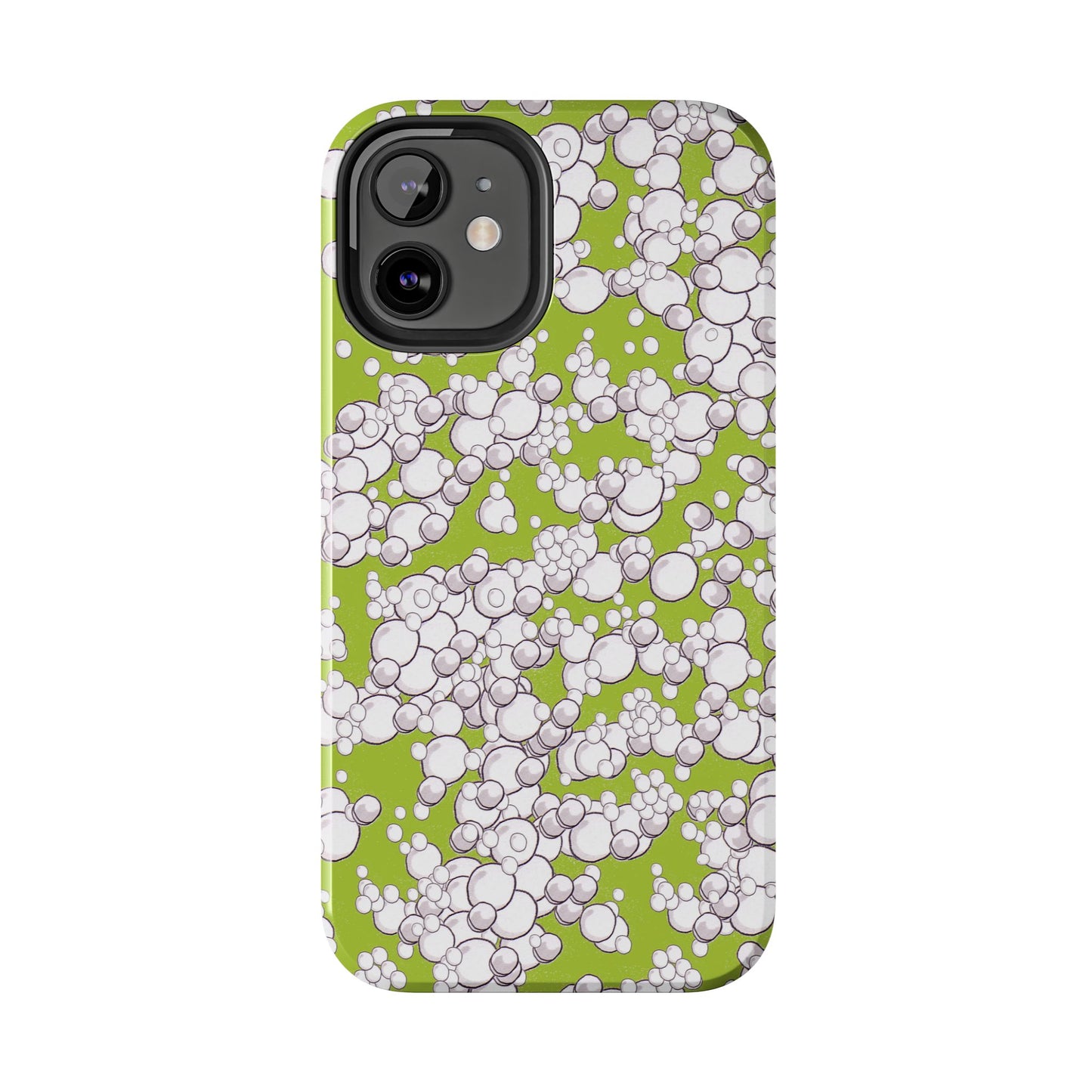 Bubble Dots Green Phone Case