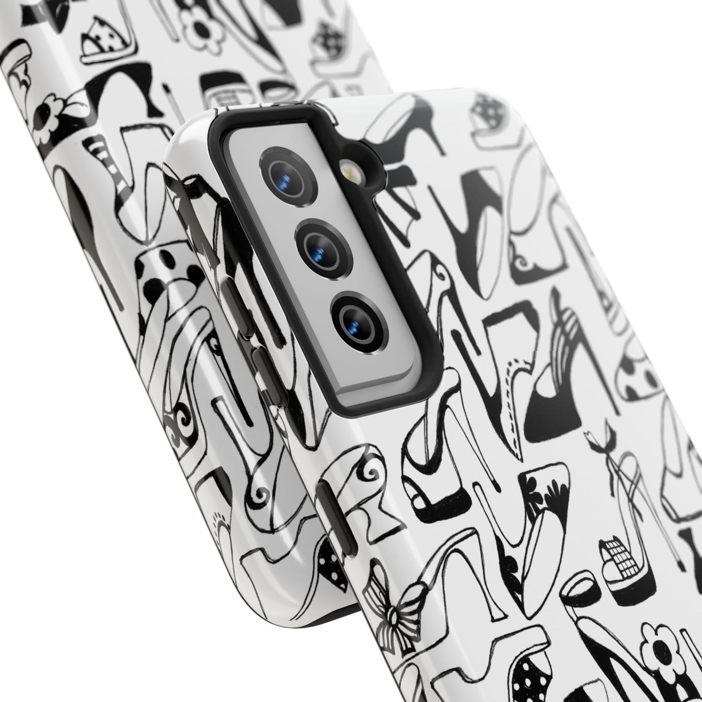 A Few Shoes White / Black Phone Case