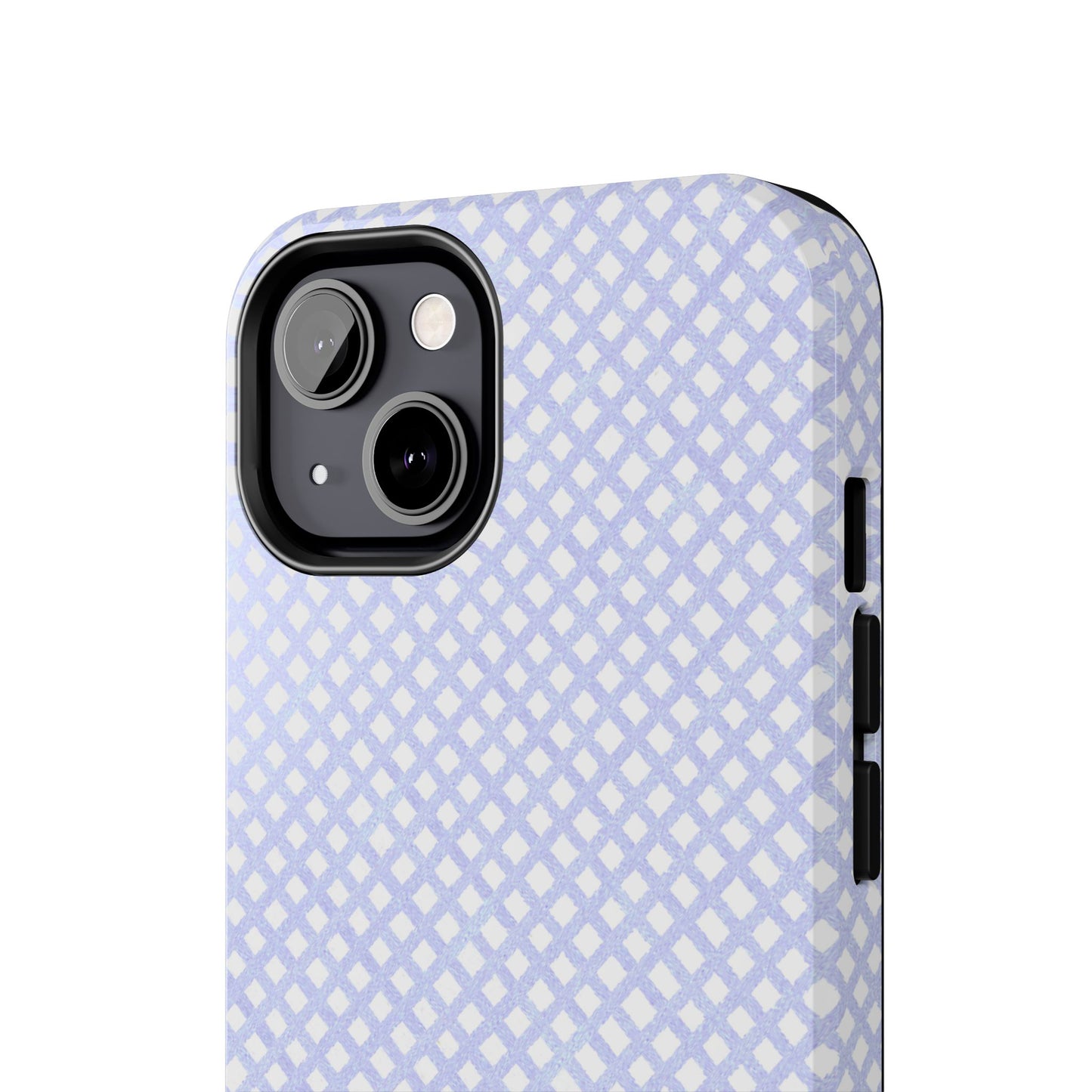 Bias Check Light Blue Phone Case