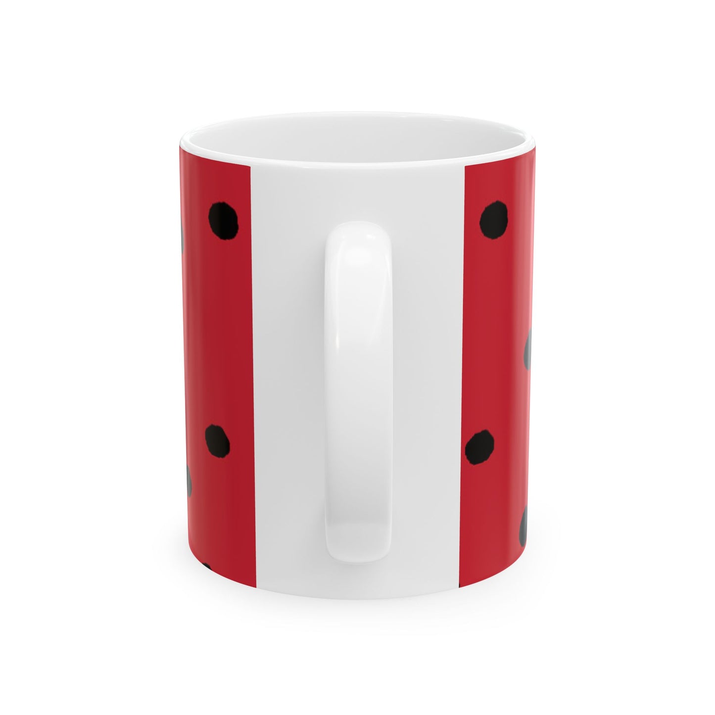 Dinky Dots Red / Black Cup