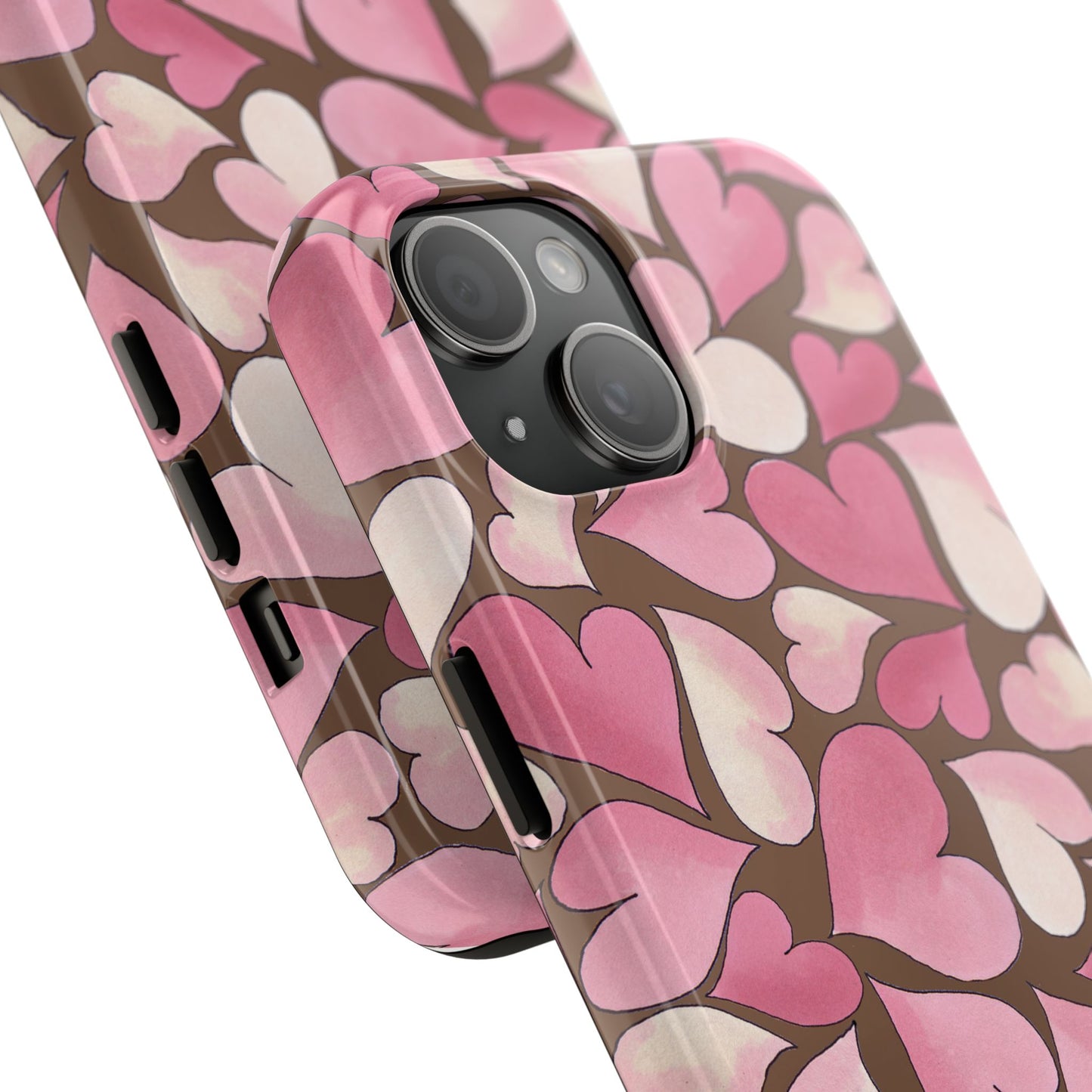 Hearts Chocolate Phone Case