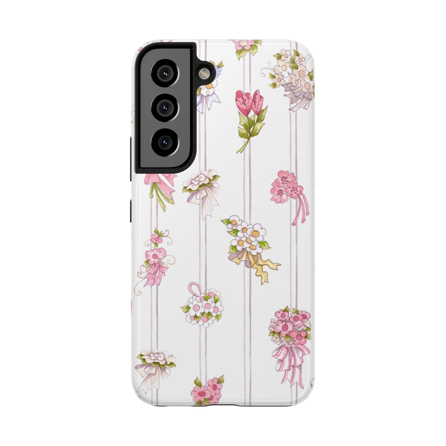Bouquet Stripe Phone Case