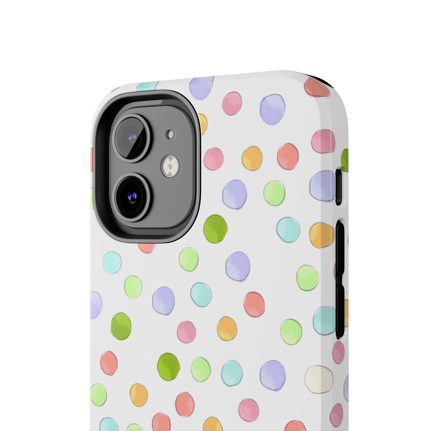 Happy Dots White Phone Case