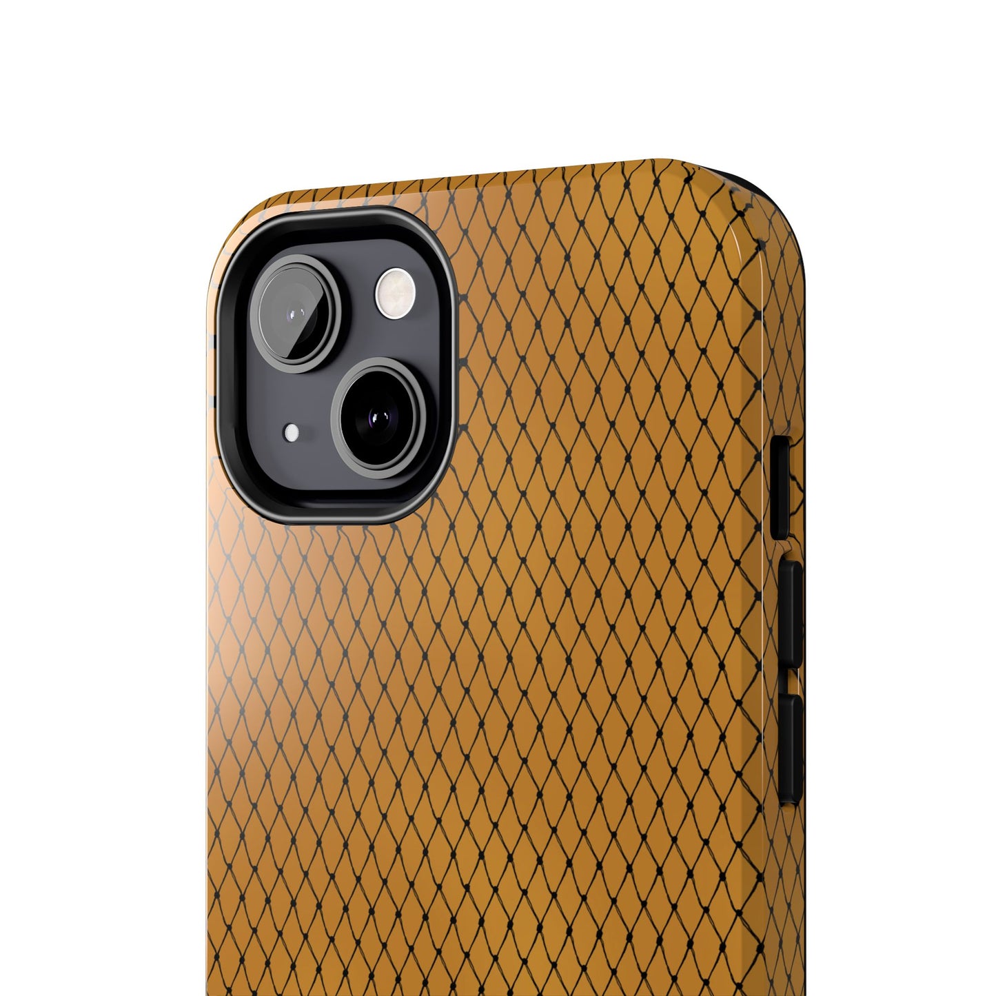 Fishnet Gold Phone Case