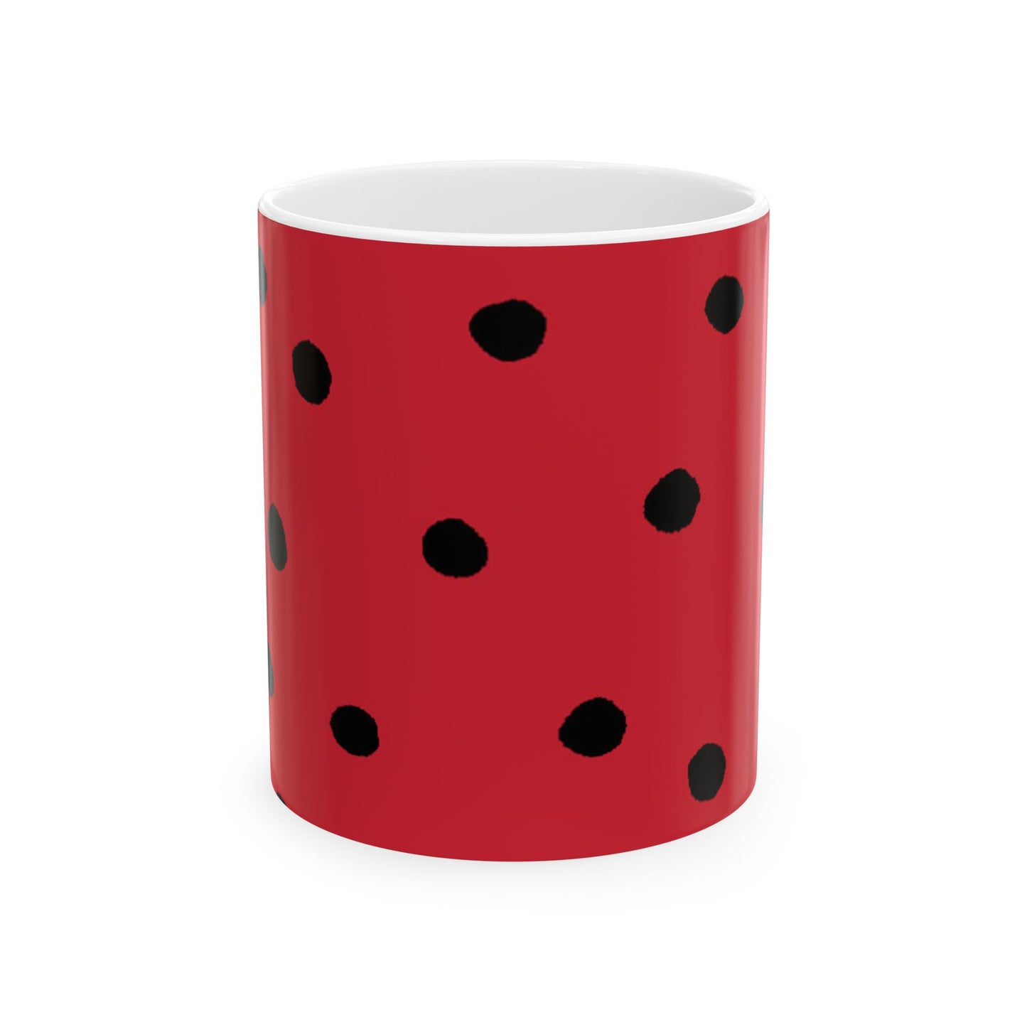 Dinky Dots Red / Black Cup
