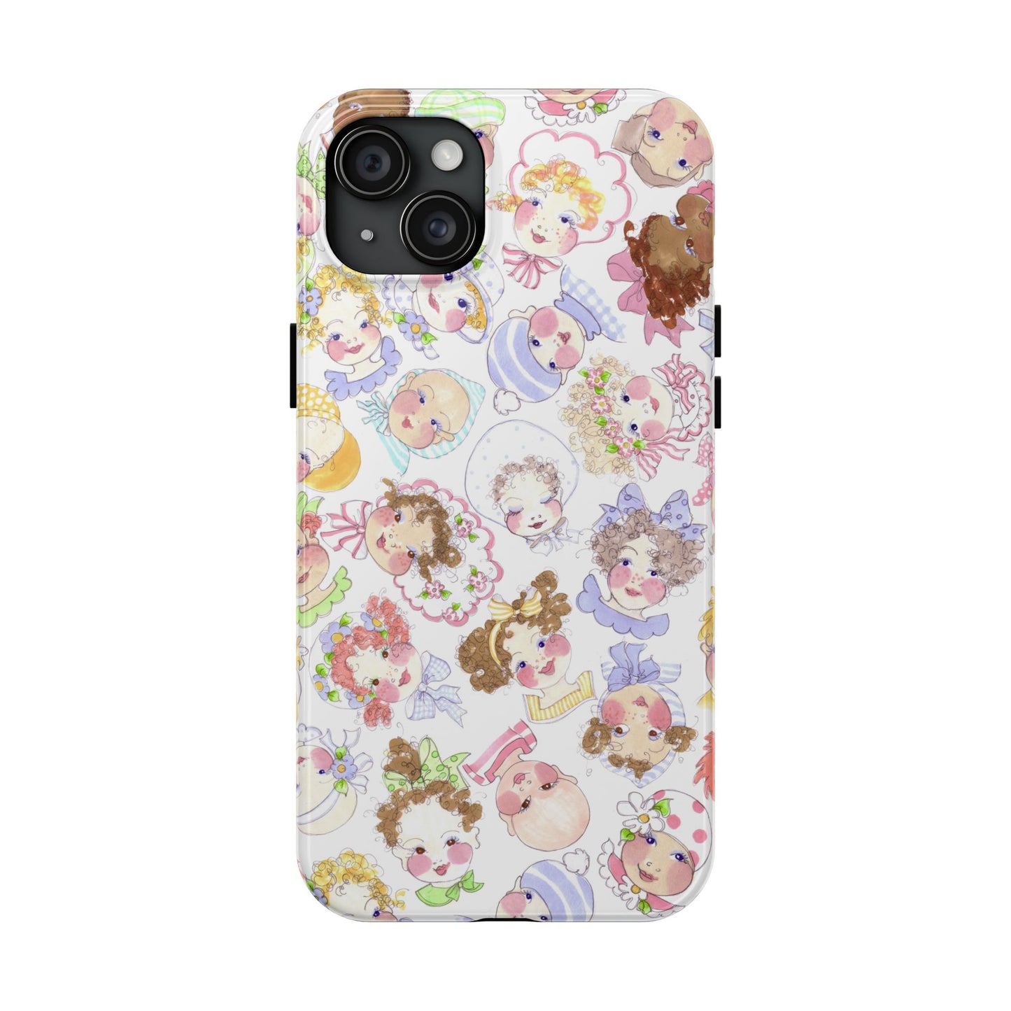 Baby Face Fling White Phone Case