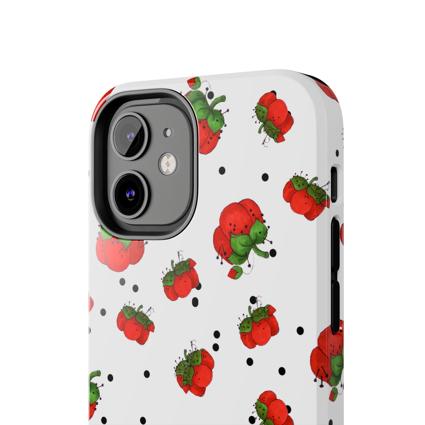 Pin Dots White Phone Case