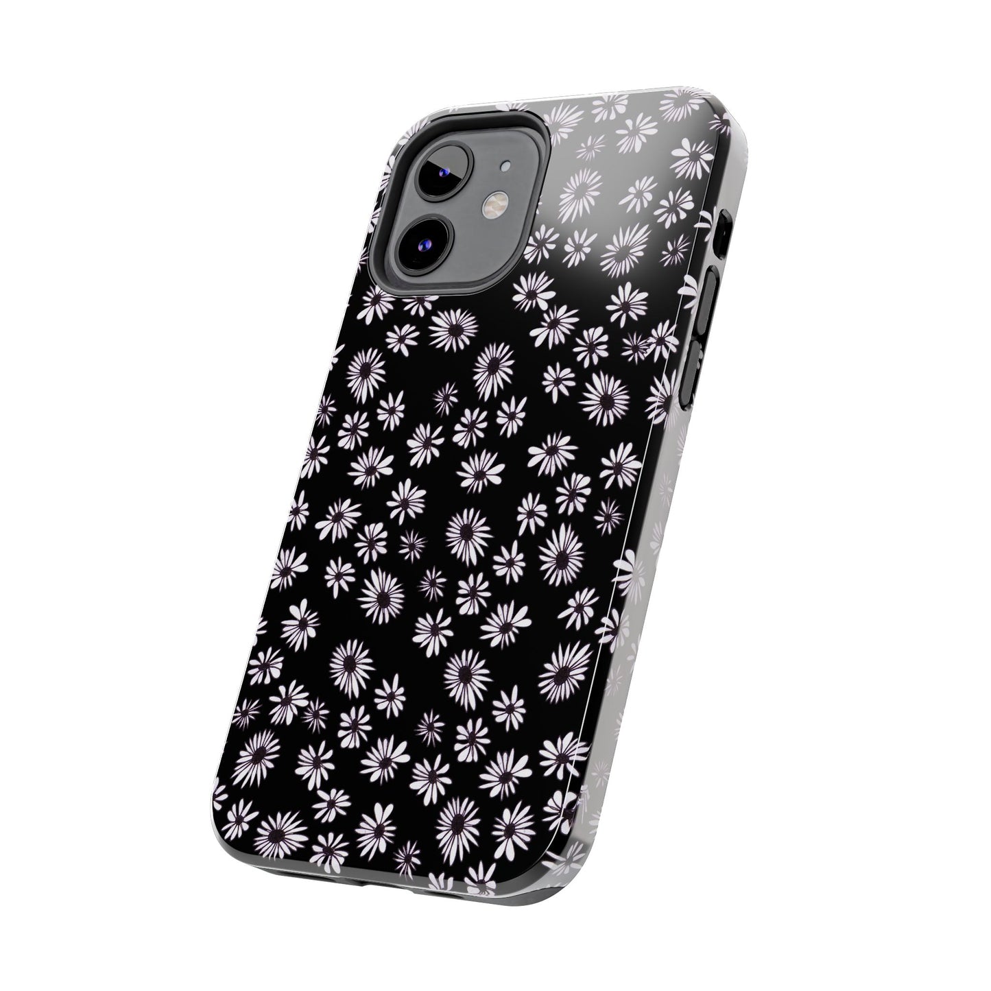 Random Daisy Black / White Phone Case
