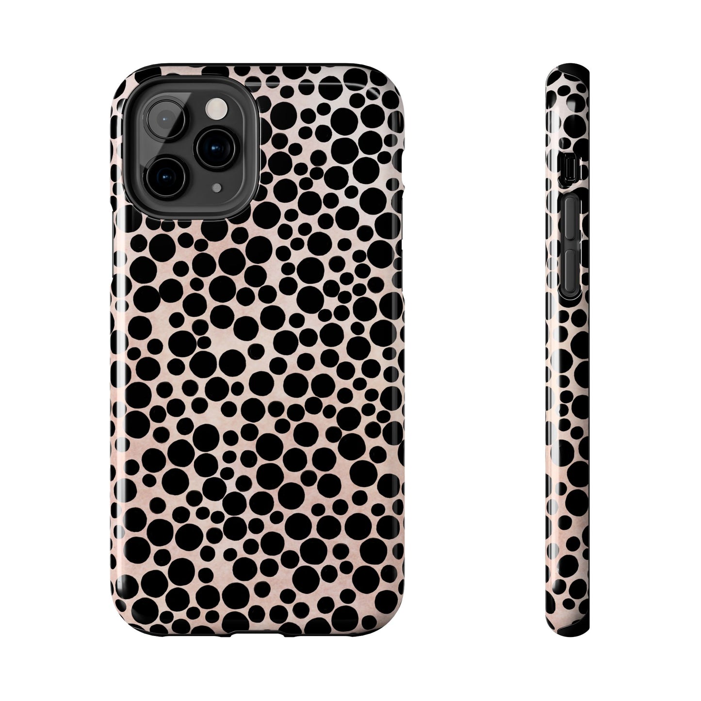 Felt Dots Pink Phone Case