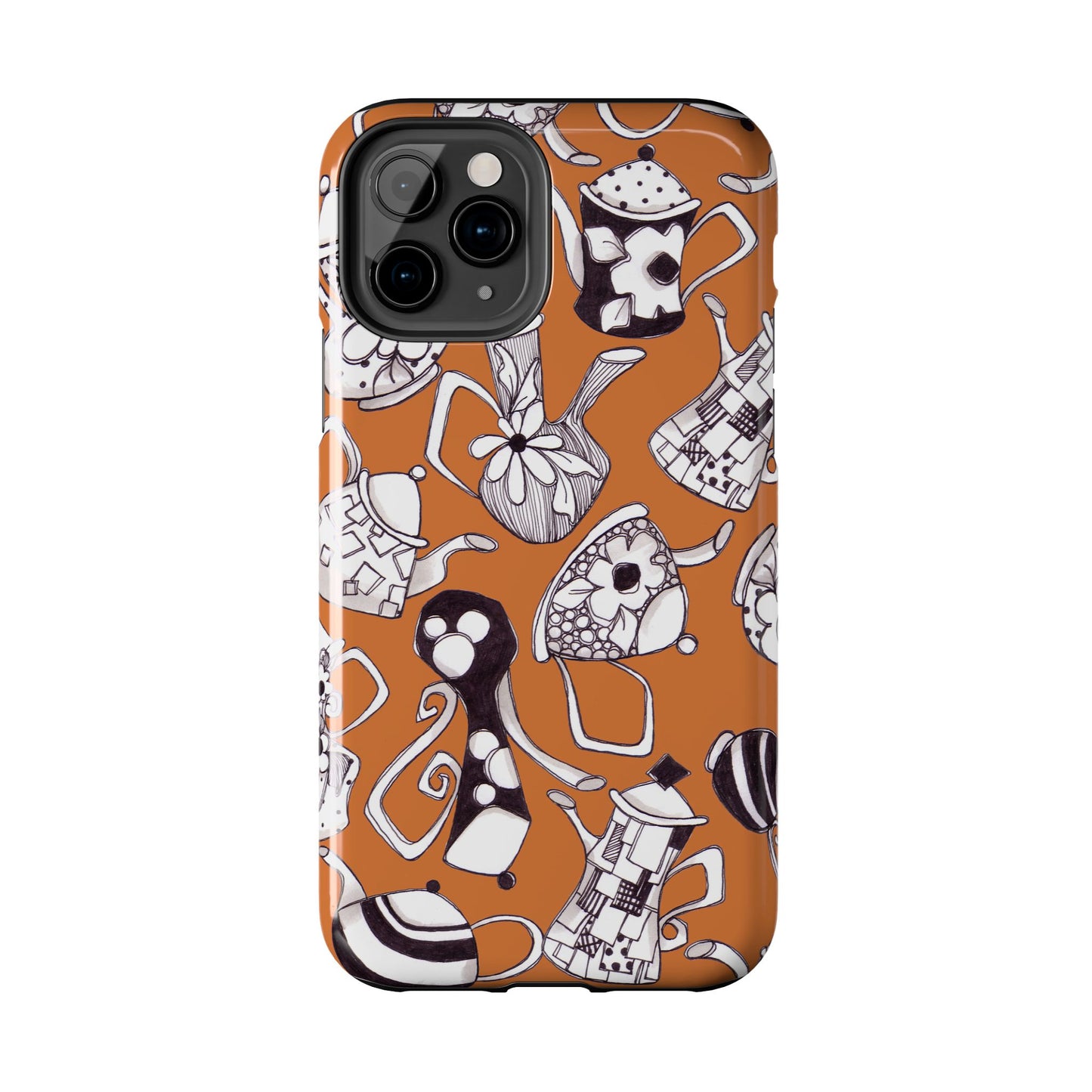 Fancy Pots Bronze Phone Case