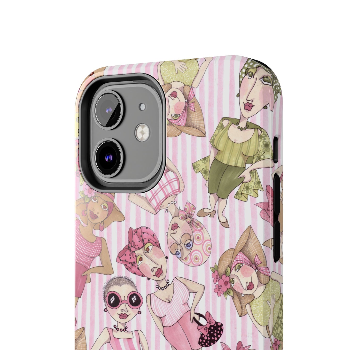 Tossed Ladies Pink Phone Case